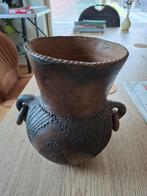 Vaas, handgemaakt, Huis en Inrichting, Woonaccessoires | Vazen, Ophalen, Overige kleuren, Aardewerk of Porselein, Minder dan 50 cm