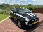 Fiat 500 1.4 16V C 2009 Zwart nette auto, Auto's, Fiat, Voorwielaandrijving, Zwart, 4 cilinders, 4 stoelen