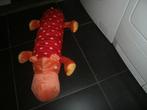 ikea nijlpaard barnslig rood wit gestipt en oranje poten/kop, Ophalen of Verzenden, Zo goed als nieuw, Overige typen