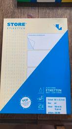 Zelfklevende etiketten (100 vellen), Ophalen, Nieuw