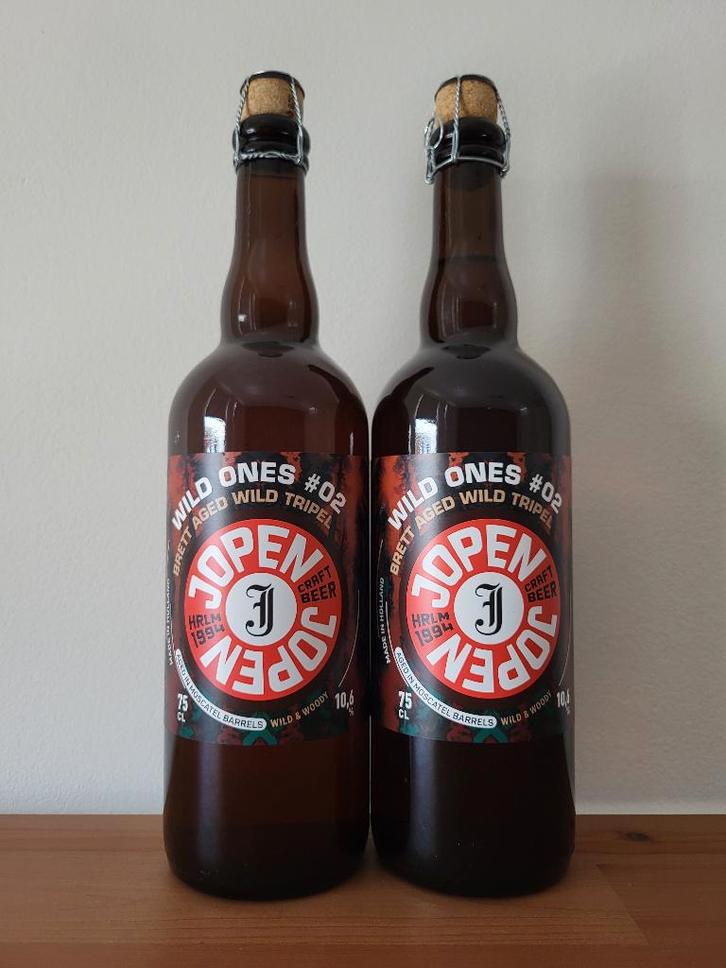 Jopen Wild Ones #02 - Moscatel Barrel Aged 75cl - Limited, Verzamelen, Biermerken, Nieuw, Flesje(s), Overige merken, Ophalen of Verzenden
