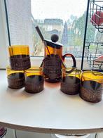 Sangria set met glazen, Ophalen, Gebruikt