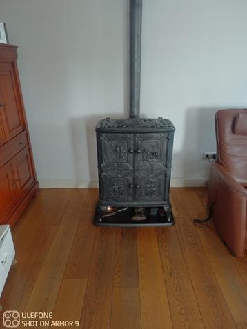 houtkachel gietijzer Oostenrijk haas und sohn hoog rendement beschikbaar voor biedingen