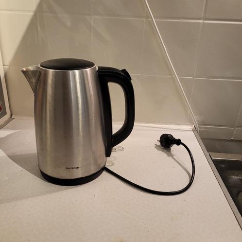 SilverCrest waterkoker 1,7l, Witgoed en Apparatuur, Waterkokers, Gebruikt, 1 tot 2 liter, Rvs, Ophalen