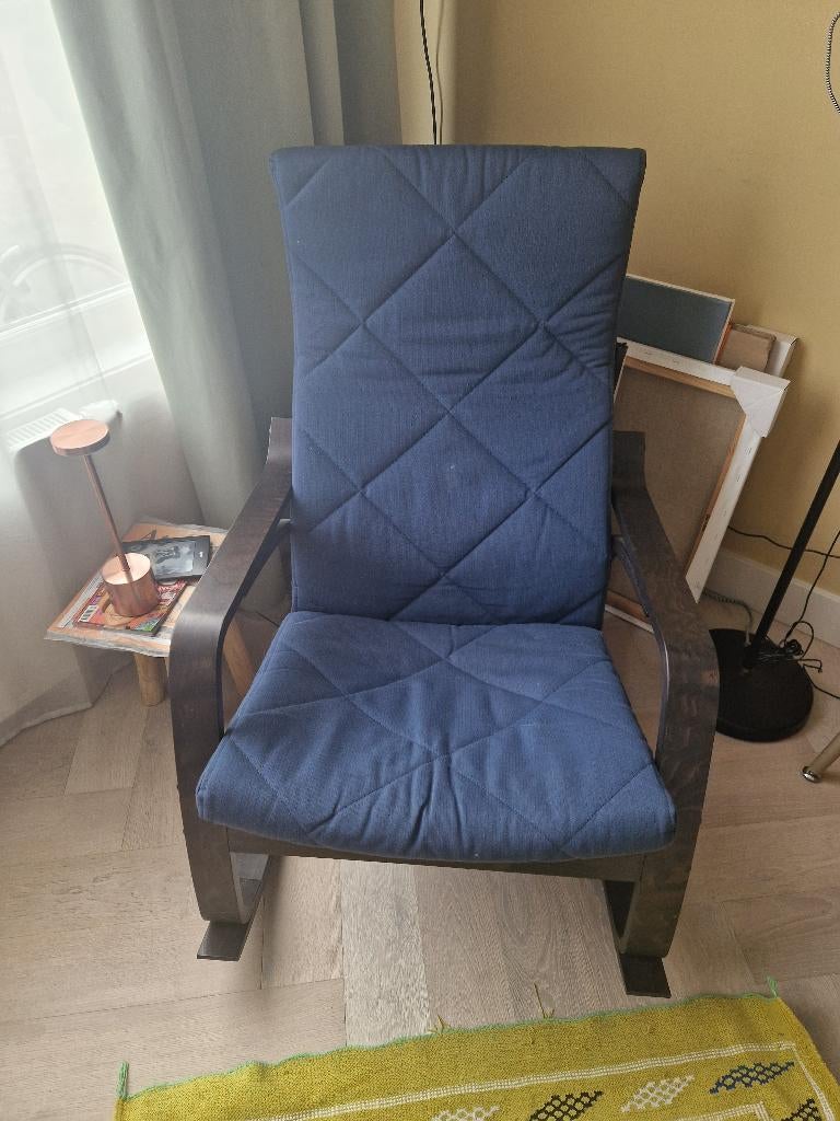 Rocking chair ikea Poang, Huis en Inrichting, Fauteuils, Ophalen, Gebruikt, 75 tot 100 cm, 50 tot 75 cm