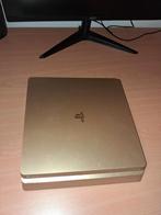 PS4 Slim 500GB Goud + Minecraft, Ophalen, Met 1 controller, Slim
