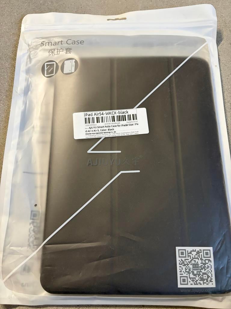 Nieuwe Smart Folio Case iPad Air 4/5 - Bescherm je iPad!, Computers en Software, Tablet-hoezen, Nieuw, Bescherming voor- en achterkant