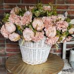 Boeket pioenrozen en hortensia - 50 cm, Helenelivingstyle@gmail.com, 7531TJ, Nieuw, Ophalen of Verzenden