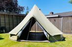 Sibley Bell tent 500 double door groen, Caravans en Kamperen, Tenten, Gebruikt
