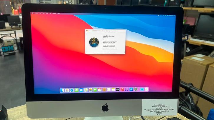 iMac 21.5" Retina 4K (2019), Computers en Software, Apple Desktops, Zo goed als nieuw, iMac, SSD, 3 tot 4 Ghz, Ophalen of Verzenden