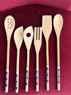 Leuk setje ongebruikte pollepels met boerenbont, Overige materialen, Overige typen, Ophalen of Verzenden, Div