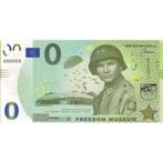 Nederland 0-Euro biljet Groesbeek Freedom Museum 2019, Ophalen of Verzenden, Euro's, Los biljet