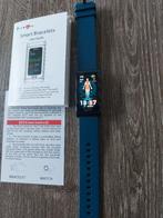 Zo goed als nieuwe donkerblauwe smartwatch (Hband)., Ophalen, Blauw, IOS, Slaap