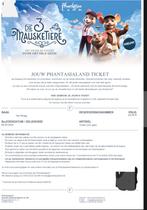 Phantasialand ticket 8 en 9 mei 2026, Eén persoon, Meerdaags