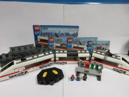 7879 Lego treinset, passagierstrein met bouwtekeningen., Kinderen en Baby's, Speelgoed | Duplo en Lego, Zo goed als nieuw, Lego