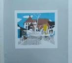 Theo Elfrink zeefdruk '84 - Gesigneerd, Verzenden