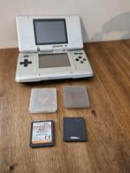 Beschadigde Nintendo DS + Pokemon Diamond + Bonus, Nintendo, ., Ophalen of Verzenden, Zo goed als nieuw
