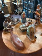 Kerststal 7 delig jaren '30, Antiek en Kunst, Ophalen of Verzenden