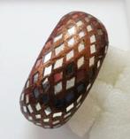 Mooie armband, Verzenden, Zo goed als nieuw, Bruin, Overige materialen