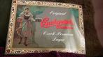 Oud Budweiser bord, Ophalen of Verzenden, Reclamebord