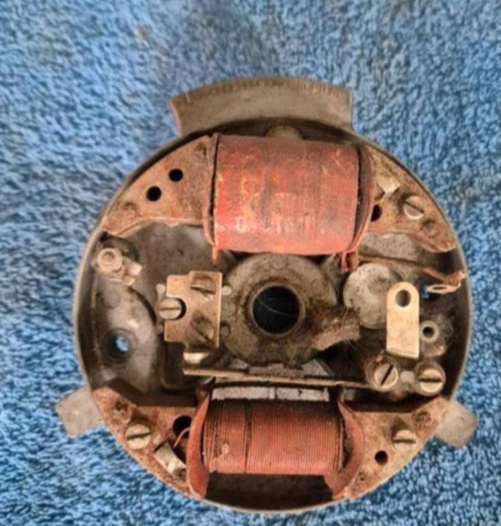 solex spoelenplaat zonder koppeling, Fietsen en Brommers, Brommeronderdelen | Oldtimers, Gebruikt, Overige merken, Blok, Ophalen