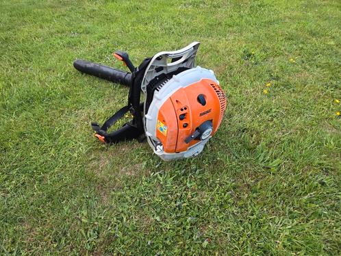 Stihl BR600 bladblazer | BR 600 4-Mix Ruggedragen, Tuin en Terras, Bladblazers, Gebruikt, Ruggedragen, Benzine, Ophalen of Verzenden