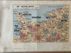 Frontkaart Normandië juni 1944, Ophalen of Verzenden, Overige gebieden, Overige typen