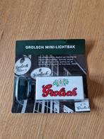 Grolsch mini  lichtbak Nieuw, Verzamelen, Ophalen, Nieuw, Reclamebord, Plaat of Schild, Grolsch