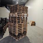 Pallets, vlonderpallets ong. 1.10 x 1.10 mtr., Doe-het-zelf en Verbouw, Hout en Planken, Ophalen, Zo goed als nieuw, 50 mm of meer