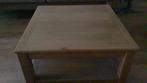 Twee licht eiken salontafels ., Huis en Inrichting, Ophalen, Gebruikt, Minder dan 50 cm, Eikenhout