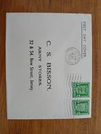 Fdc Jersey 1942 Duitse bezetting, Ophalen of Verzenden, Briefkaart