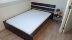 Net compleet bedframe 140x200cm bed met lattenbodem & matras, Ophalen, Tweepersoons, 140 cm, Zo goed als nieuw