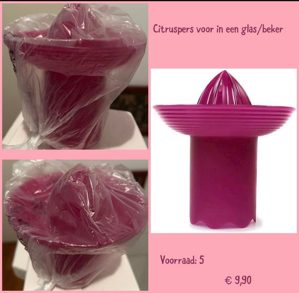 Tupperware Citruspers - Nieuw in verpakking, Ophalen of Verzenden, Nieuw