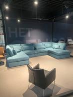 U bankstel Hoekbank Loungebank Vuil afstotende velvet/rib, Nieuw, 150 cm of meer, Stof, Ophalen of Verzenden