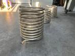 Warmte wisselaar spiraal RVS  buis rond ca 20mm, Ophalen, Gebruikt