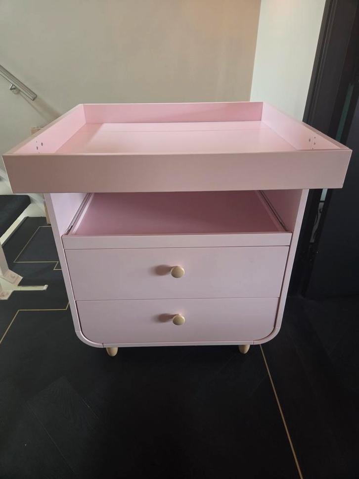 Roze Ikea Commode, Kinderen en Baby's, Kinderkamer | Commodes en Kasten, Zo goed als nieuw, Commode, Minder dan 90 cm, Minder dan 75 cm