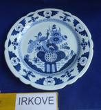 FRAAI WANDBORD BLAUW WIT * Gemerkt *, Antiek en Kunst, Verzenden