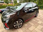 Kia Picanto 1.0 T-gdi 100pk 5-zits 2019 Zwart, Auto's, Voorwielaandrijving, 920 kg, Zwart, Origineel Nederlands