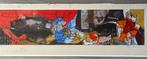 Zeefdruk Mohammed Quraish Flying IV (Zomeropruiming), Antiek en Kunst, Kunst | Litho's en Zeefdrukken, Verzenden
