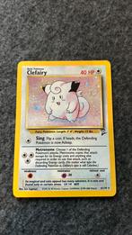 Clefairy 6/130 Holo base set 2, Ophalen of Verzenden, Zo goed als nieuw, Losse kaart