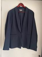 Donker blouw elegante jasje maat 50, Ophalen of Verzenden, Zo goed als nieuw, Maat 46/48 (XL) of groter, Blauw