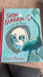 Tosca Menten - Siem Subliem en het ei van Jannes, Ophalen of Verzenden, Nieuw, Tosca Menten