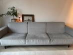 Mooie grijze bank “Silver” 3,5 zits van De Troubadour, Ophalen, Gebruikt, Driepersoons, 75 tot 100 cm