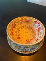 Bord en schaal van Blond, Ophalen of Verzenden