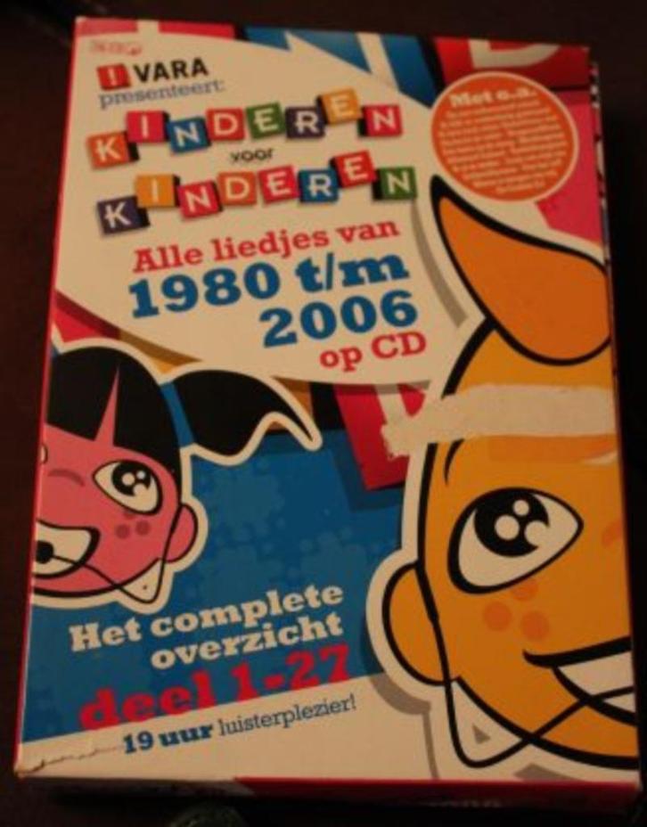 Kinderen voor Kinderen - complete box, Cd's en Dvd's, Cd's | Kinderen en Jeugd, Gebruikt, Ophalen of Verzenden