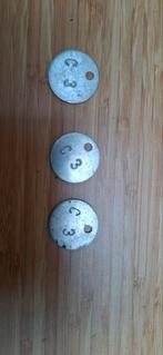 Defensie Labelmuntjes - Set van 3, Ophalen of Verzenden, Overige soorten, Nederland, Overige typen
