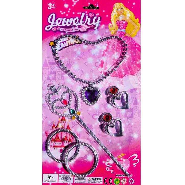 Nieuw ! Prinsessen Paarse Juwelen / Sieraden Accessoires, Kinderen en Baby's, Carnavalskleding en Verkleedspullen, Nieuw, Meisje
