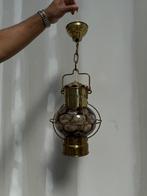 Antieke Kosmos Brenner Olie Scheepslamp omgeb. naar elektri., Huis en Inrichting, Ophalen, Zo goed als nieuw