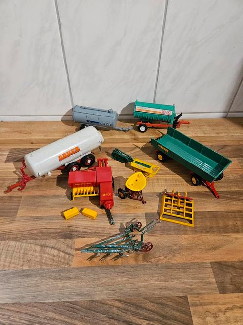 Britains Setje, Hobby en Vrije tijd, Modelauto's | 1:32, Gebruikt, Tractor of Landbouw, Britains, Ophalen of Verzenden