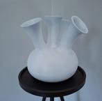 Kleine witte toetervaas 22x24cm, Ophalen of Verzenden, Zo goed als nieuw, Wit, Minder dan 50 cm